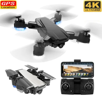 

Best GPS Drone with 4K HD Adjustment 50x zoom Camera Wide Angle WIFI FPV RC Quadcopter Professional Foldable Drones