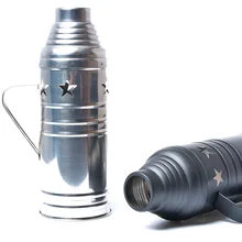 Металлический черный серебряный кальян ветряная Крышка для трубка для кальяна Chichas Narguile Клубные вечерние свадебные уличные аксессуары гаджет