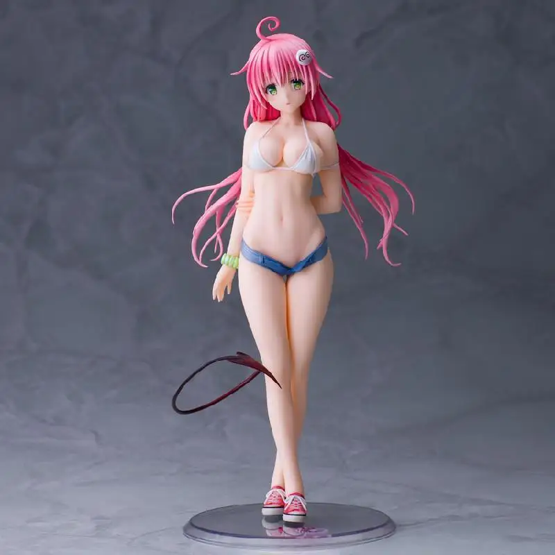 Аниме Фигурка альтер To Love 26 см Lala Satalin Deviluke из ПВХ сексуальная плавательная одежда