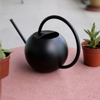 

Long Nozzle Watering Can Garden can kettle Stainless Steel Watering Kettle Metal Household Stainless Steel Garden Sprinkling Can
