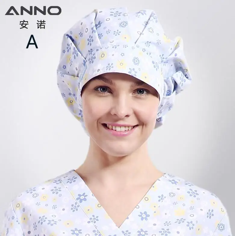 ANNO, 15 цветов, белая униформа для кормления, унисекс, для женщин, Медицинские костюмы, подходящие для больниц, стоматологический доктор, одежда, клиника, униформа - Цвет: A-XiaoHuaYu-Cap