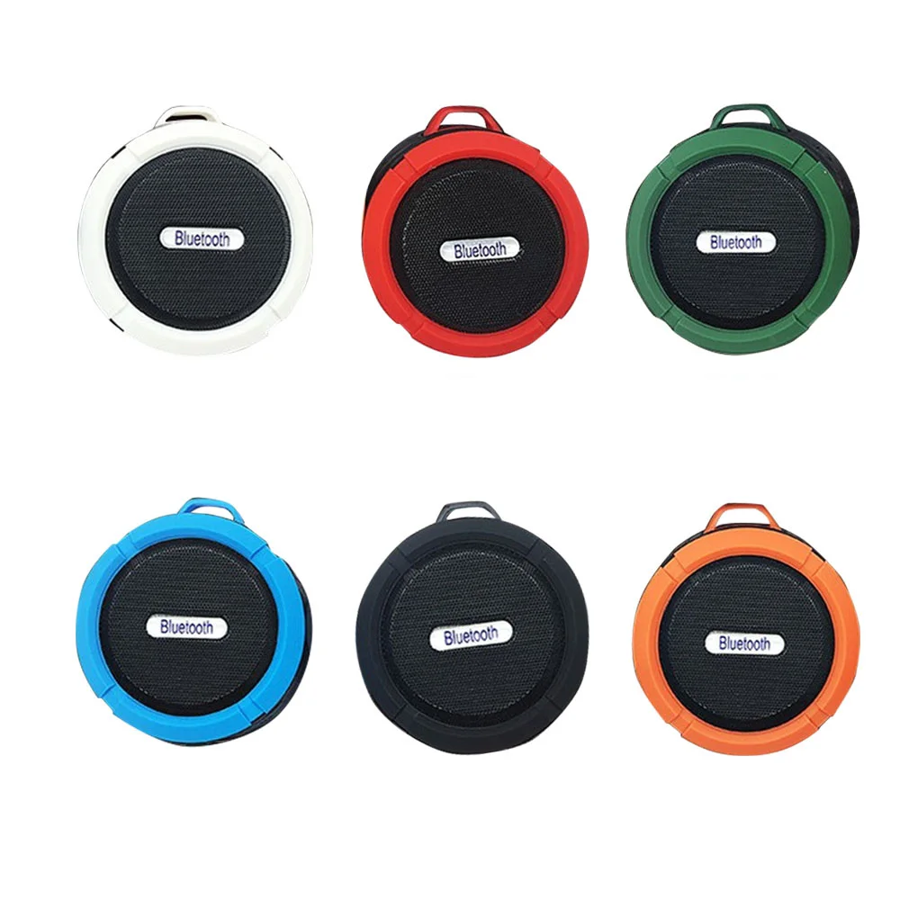 C6 Bluetooth Спортивная колонка мини круглая Беспроводная портативная подвесная