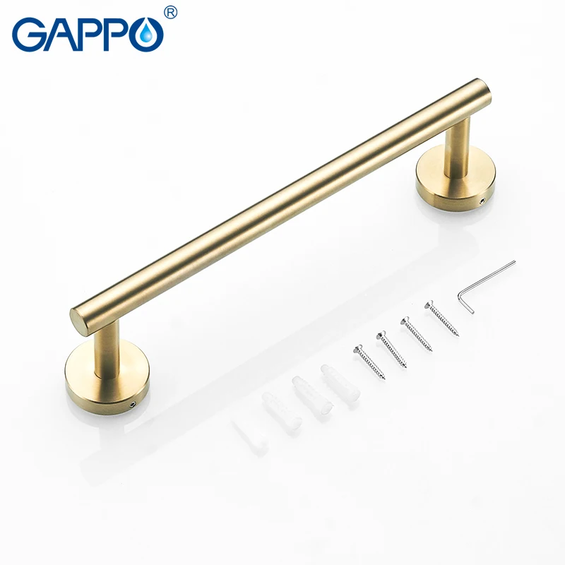 GAPPO набор золотых аксессуаров для ванной комнаты Крючок для халата один крючок для полотенец крючок для халата держатель для бумаги аксессуары для ванной комнаты Y38124-2