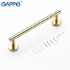 GAPPO Gold  Bathroom Hardware Set  Robe Hook Single Towel Bar Robe Hook Paper Holder Bathroom Accessories Y38124-2 ► Photo 3/6