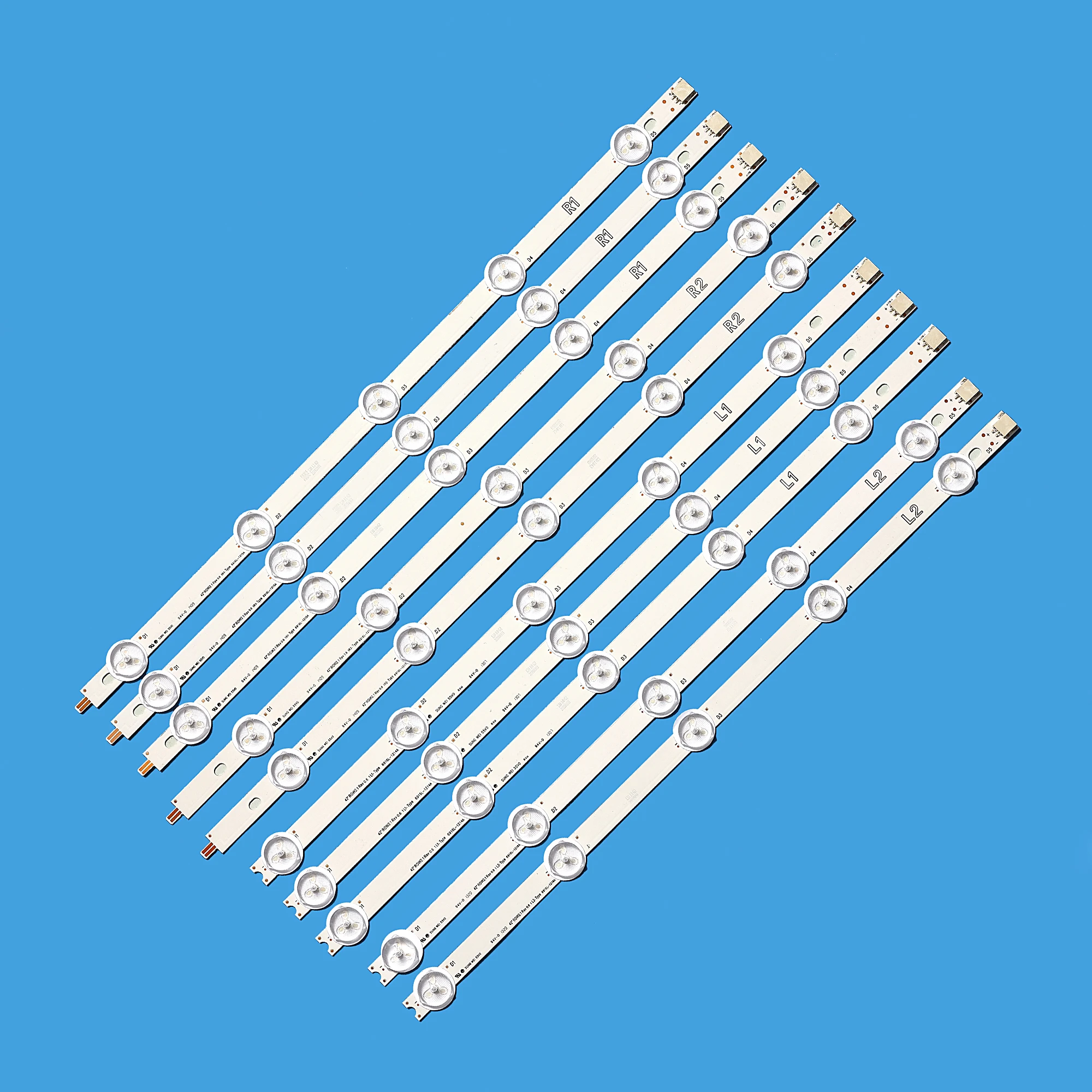 New 10 Pcs/set Led Backlight Strip Compatible For Lg 42ln5400 6916l