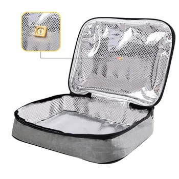 

Portable Sanitizer Bag Led Uv Cleaner Anti Sanitizer Bag Luminum Foil Liner Disinfector Cosmetic Pouch Container Storage #LR3