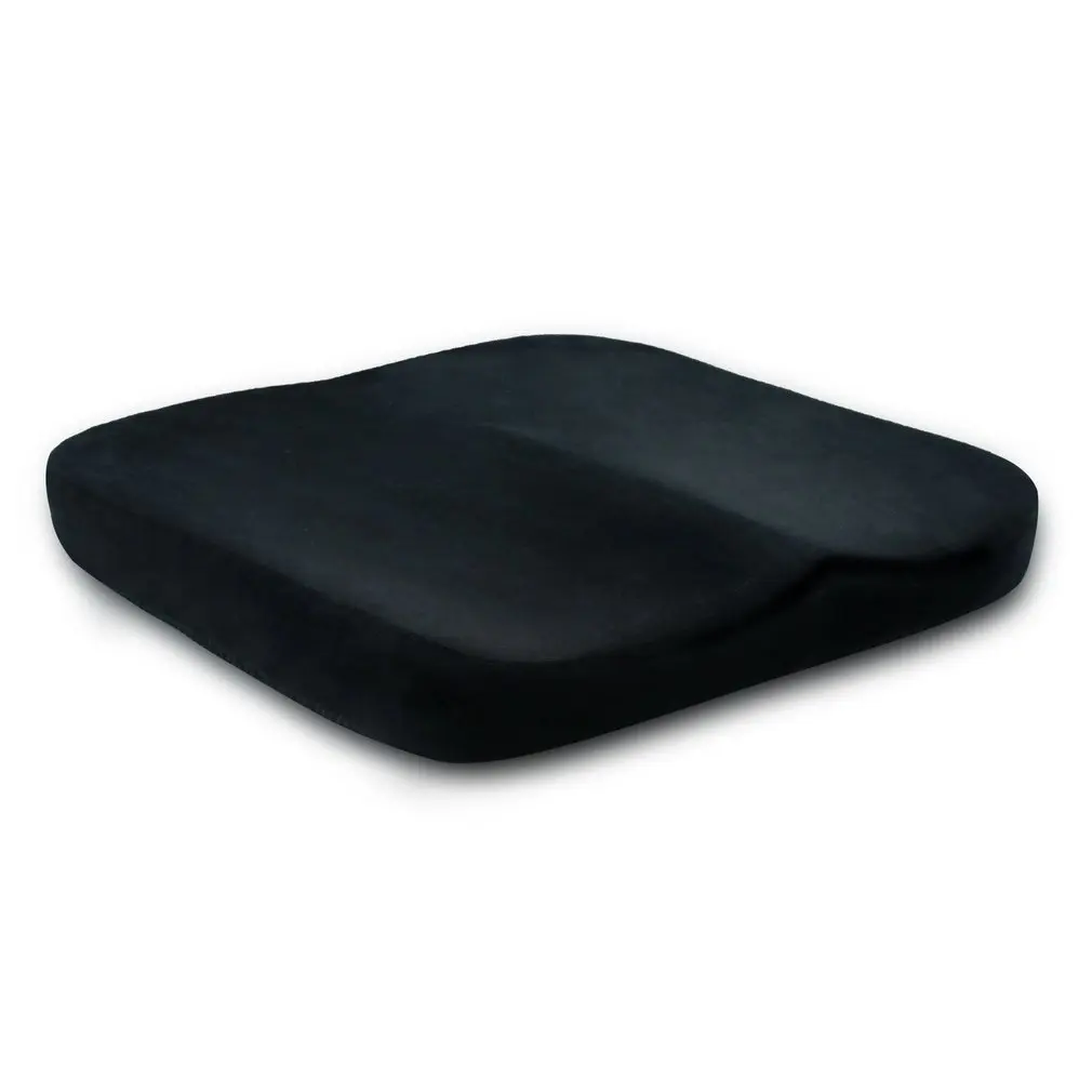 Memory Foam Клин автомобильное кресло поясничная поддержка подушка боль в спине высота бустер для офиса облегчение боли эластичный