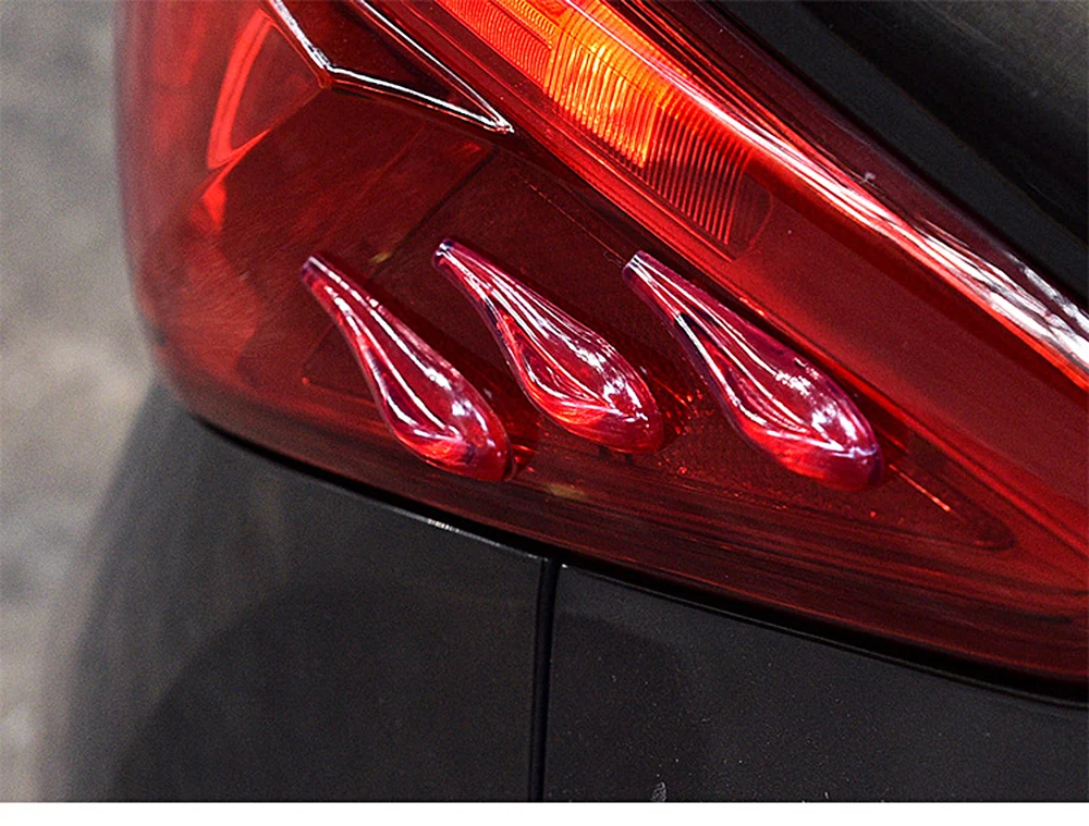 6 шт./компл. Автомобильные фары задние фонари уменьшенная ветростойкость накладная полоска Наклейка универсальная Тюнинг автомобиля для Nissan Qashqai Teana