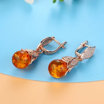 

New Arrival Simulated-pearl Trendy Round Women Dangle Earrings Arc Pearl Earrings Bohemian Drop Earrings