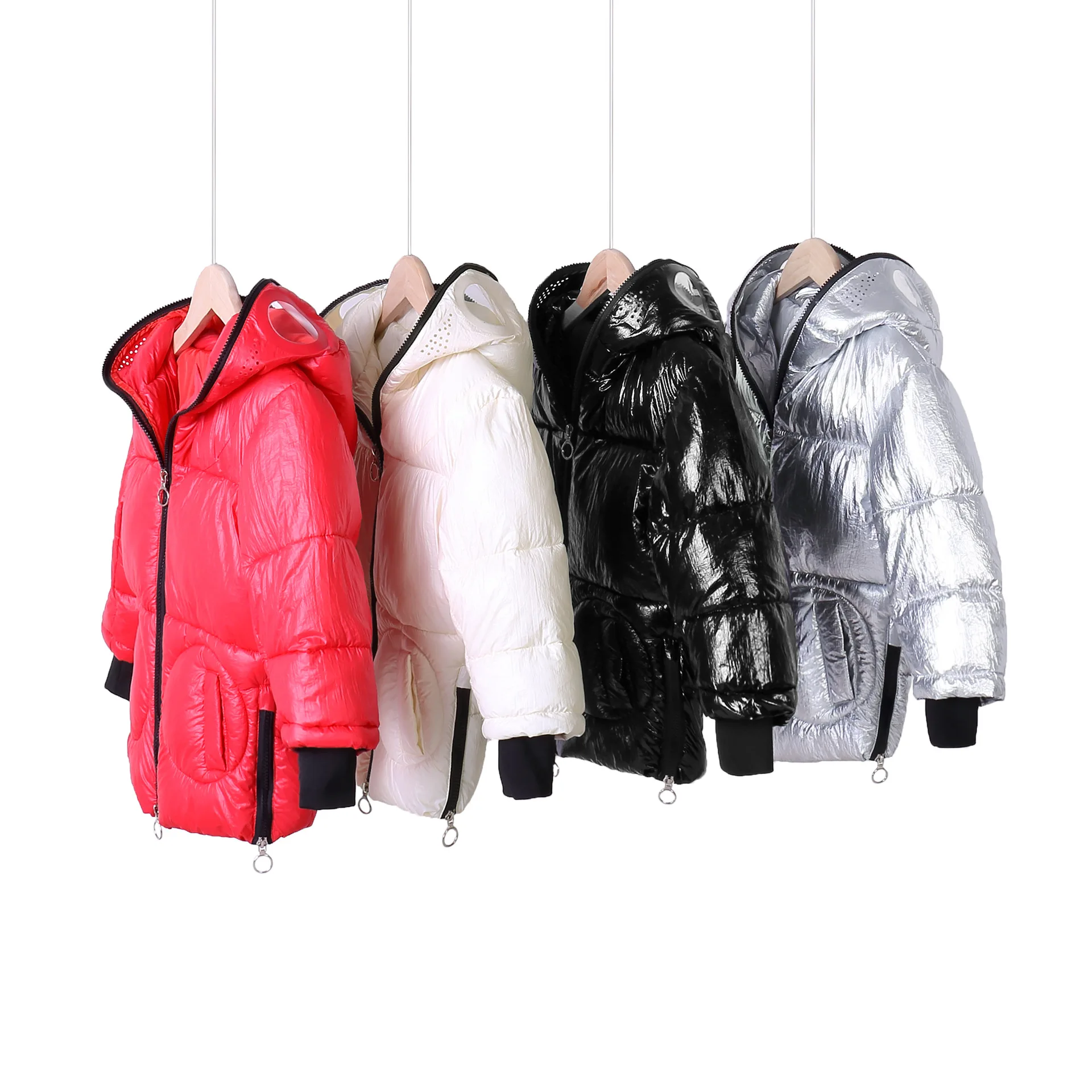 Детское хлопковое пальто, пуховая одежда из хлопка для маленьких мальчиков и девочек, непромокаемые зимние детские парки, теплые