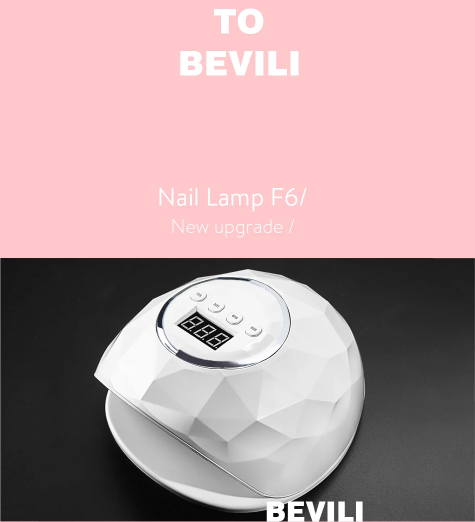 48 Вт УФ светодиодный гель лампа для полировки ногтей светильник УФ& Светодиодная лампа для сушки ногтей быстрое отверждение Гель-лак ледяная лампа для маникюра