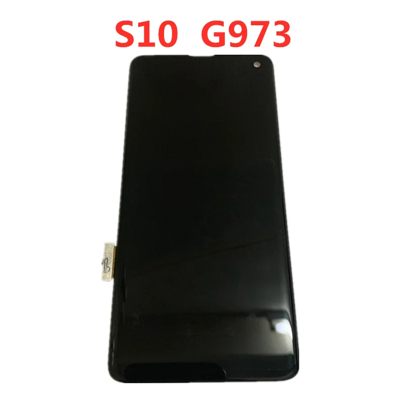 AMOLED экран с черными точками для samsung Galaxy S10 G973U G973F G973A G973V ЖК-дисплей сенсорный экран в сборе