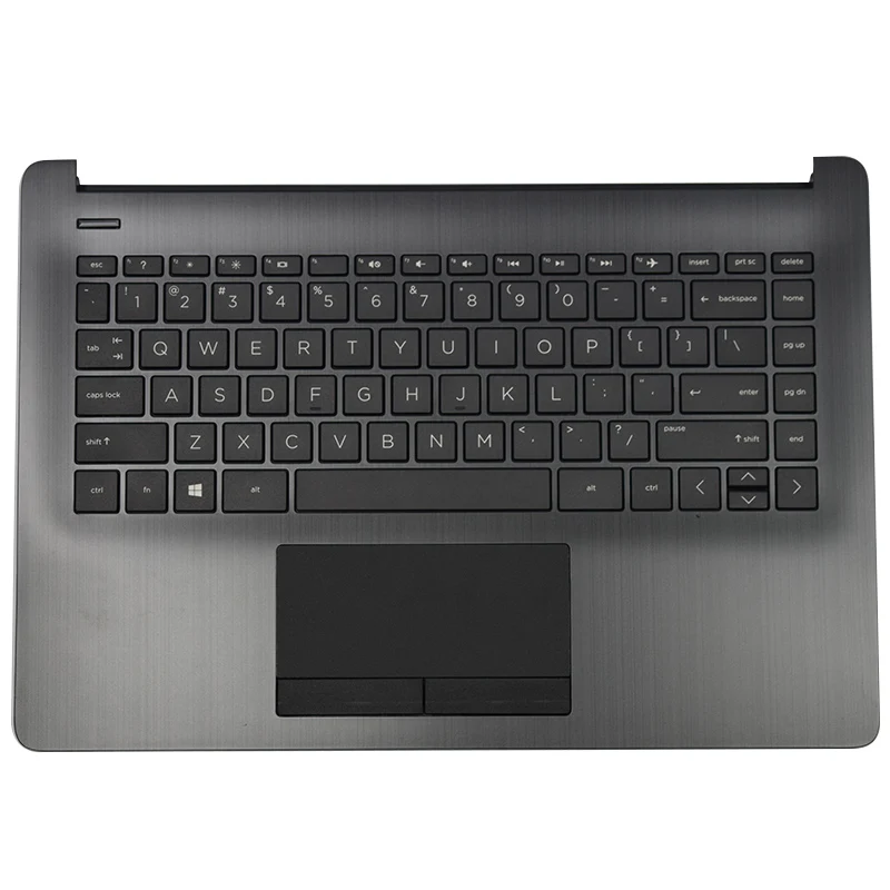 Оригинальный Новый чехол для ноутбука HP Pavilion 14-CK 14 см черный серый с подставкой