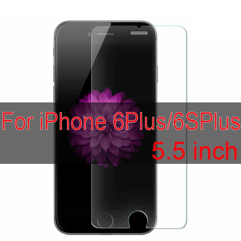 3 шт полное покрытие стекло для iPhone 11 Pro Max X XS XR закаленное стекло для iPhone 7 8 6 6s Plus 5 5S SE Защитная пленка для экрана - Цвет: 6P 6sP