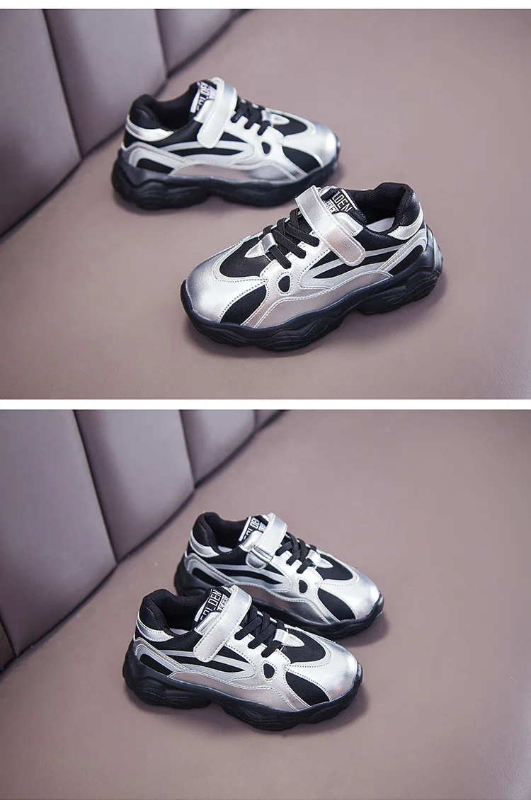 Крутые кроссовки для мальчиков модная форма детская повседневная обувь спортивная Беговая баскетбольная детская обувь