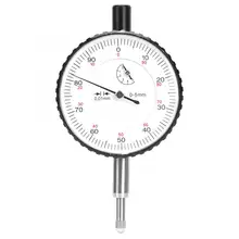 Указатель типа циферблат индикатор 0-5 мм 0,01 мм 6 драгоценностей ударопрочный циферблат измерительный индикатор