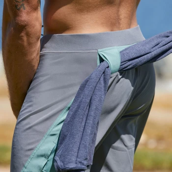 

Mens Shorts Summer Stitching fashion Casual Fitness Gyms Bodybuilding Jogger Training Clothing Quick-drying Shorts Men