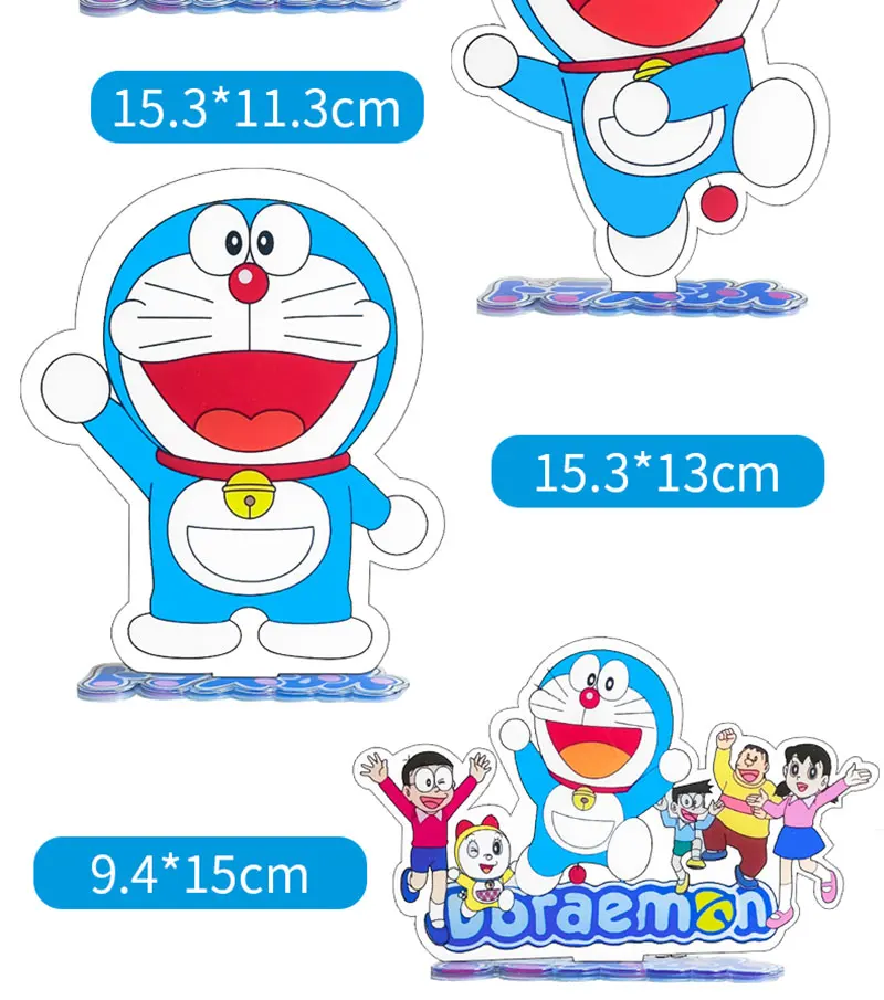 miniature animal figurines Gifts For Kids Anime Cartoon Figure Doraemon ドラえもん GM Acrylic Stand Anime Figure Acrylic Stand Model Kawaii Figures Decoration Figurines & Miniatures classic