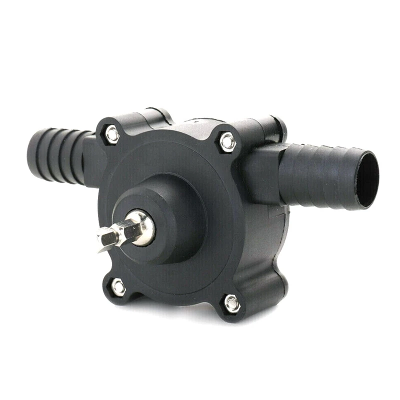 Portable Electric Drill Pump Self Priming Transfer Pumps Oil Fluid Water Pumps Electric Drill Driven Self-Priming Pump Tools