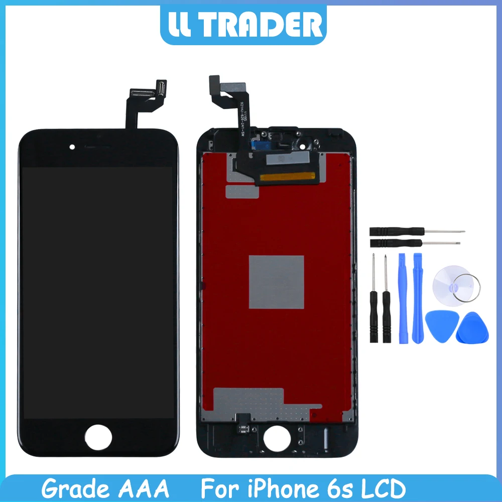 AAA сборка дигитайзера LCD для iPhone 6s экран дисплей iphone6s сенсорный полная замена