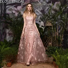 Романтическое розовое платье для выпускного вечера на тонких бретельках длиной до пола, формальное специальное платье высокого качества