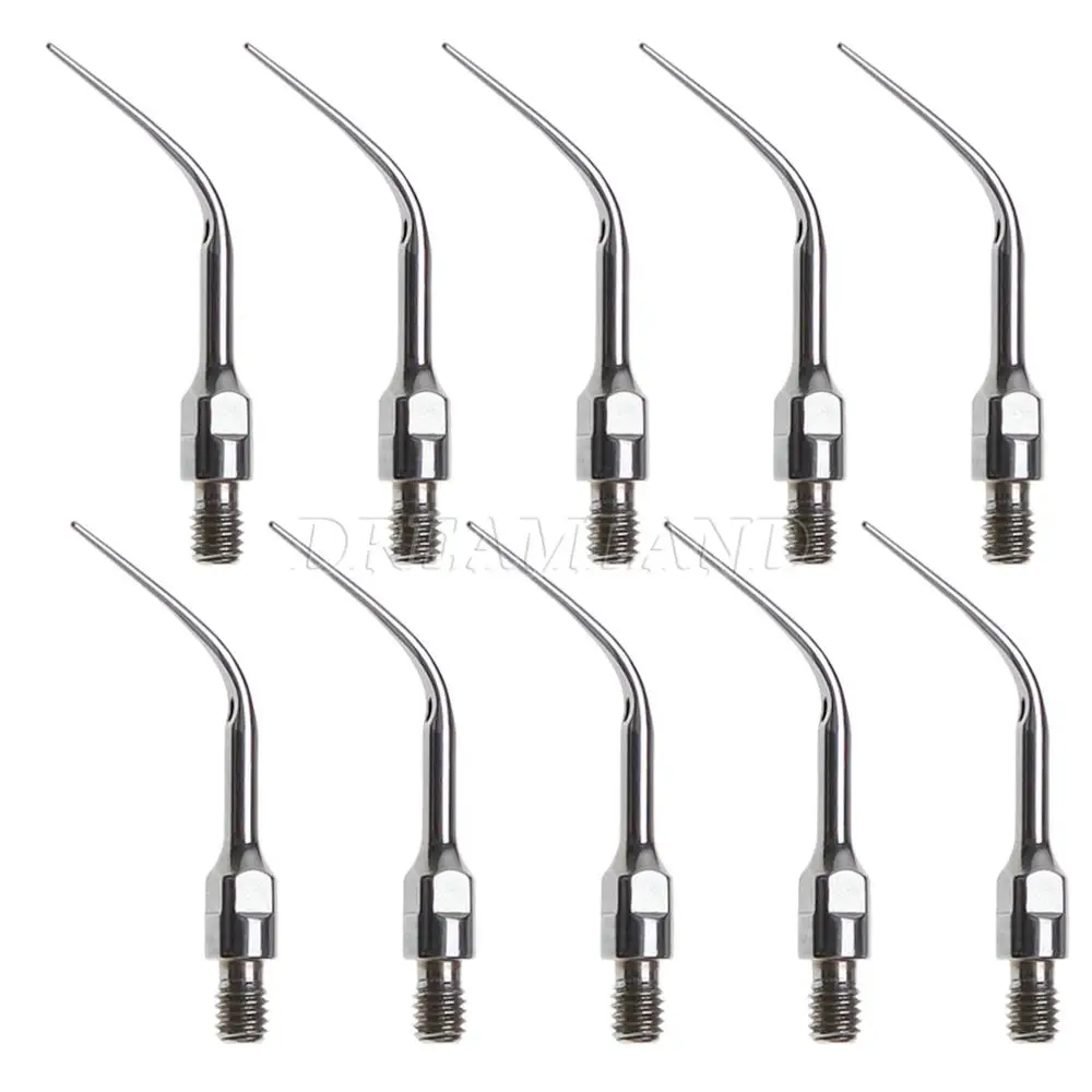 10pcs Dental Ultrasonic Piezon Scaler Perio Tips Ps3 Fit Sirona Scaler