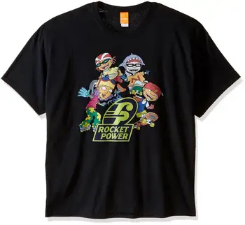 

Men Funny T Shirt Women Cool tshirt Men's Rocket Power T-Shirt