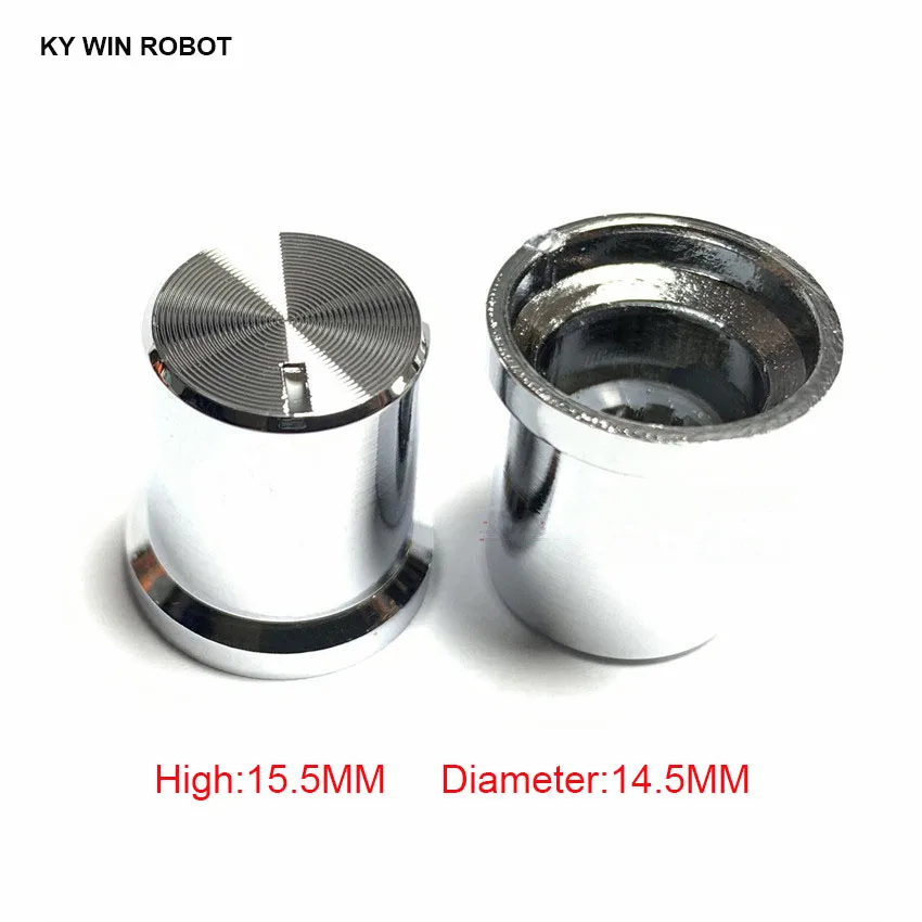 

10PCS Rotary Encoder Knobs Volume Control Knobs Potentiometer 6mm Shaft Knob 15.5x14.5mm
