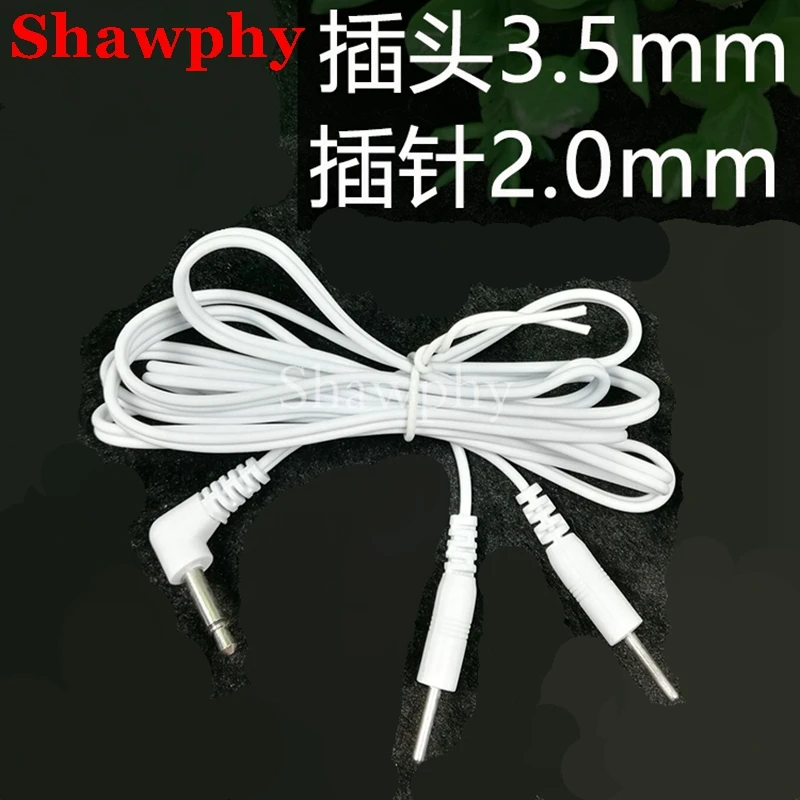Jack DC Head 3.5mm TENS Unit Replacement Electrode Lead Wires Cables Reusable 2.0mm Plug In Machine | Красота и здоровье
