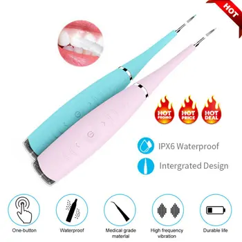

2020 Electric Ultrasonic Sonic Dental Scaler Tooth Calculus Remover Cleaner Tooth Stains Tartar Tool Whiten Teeth Tartar Remove