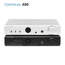 Topping A90 Hi Res Digital HiFi Music Portable Headphone Amplifier Audio AMP Music AMP Combined with Topping D90