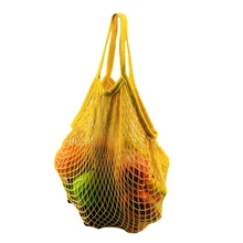 Многоразовая сумка для продуктов сумка для магазинов Чистый хлопок сетчатые мешки