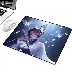 Demônio slayer kimetsu não yaiba mousepad anime tapete mausepad gamer tapete kawaii mouse almofada xl computador acessórios tapetes cs go