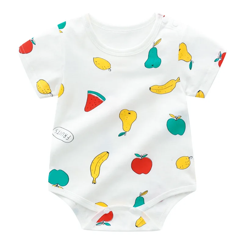 ZWY1269 Newborn Baby Romper 0-24 Months 2021 Summer Solid Color Infant Boy Girl Clothes jumpsuit new born Bebies Roupas | Детская одежда