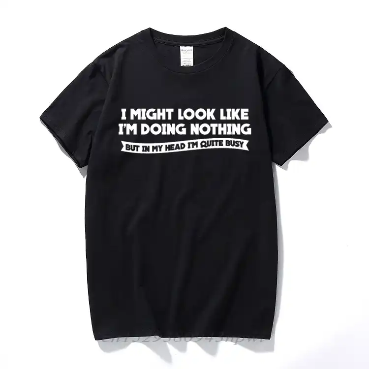 Je ne suis pas antisociale Hommes T Shirt Drôle Blague Imprimé Slogan Design Cadeau Fantaisie