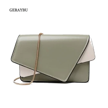 

Fashion Female Shoulder Bag Geometric Youth Female Messenger Bag New Trend Ladies Small Square Bag Temperament Green Ins Style