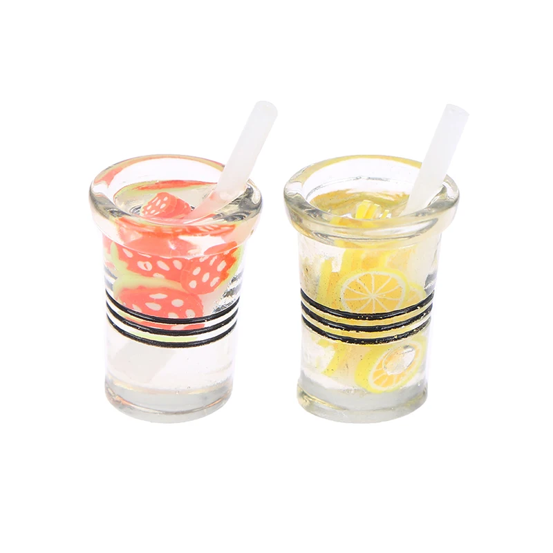 Details about   6Pcs 1:12 Dollhouse Miniature Drink Juice Cups Dolls Kitchen Food Accessor O1 