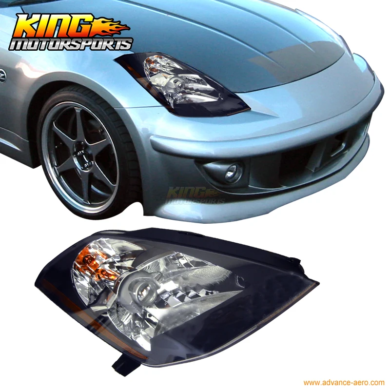Fit For 2003-2006 Nissan 350Z JDM Black Projector Headlights USA Domestic Free Shipping | Автомобили и мотоциклы