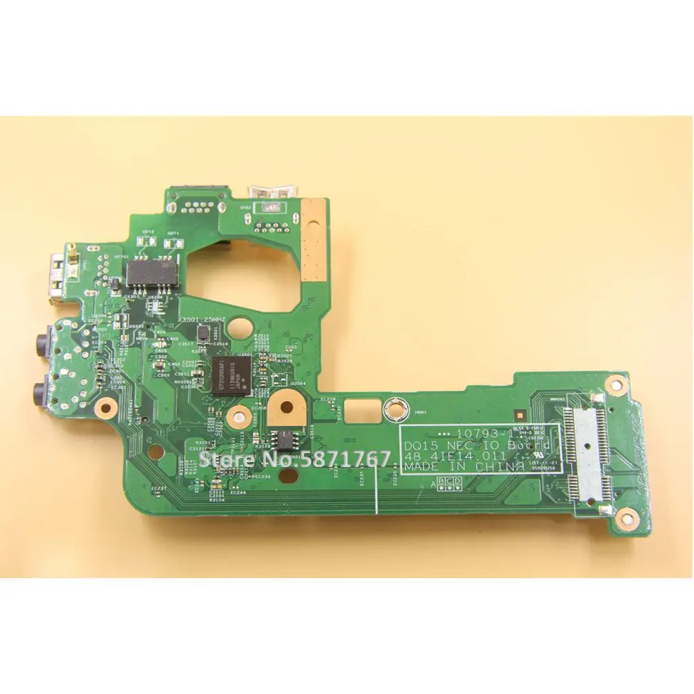 Оригинал для Dell Inspiron 15R N5110 Аудио USB порт LAN плата Ethernet 3 0 48 4ie14. 011 4if04. 011|Звуковые