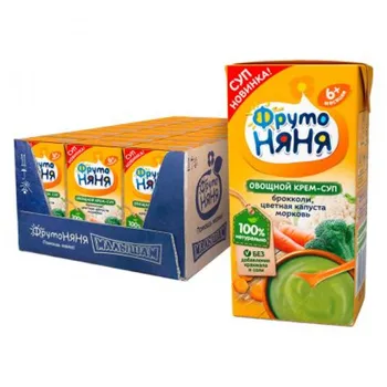 

Mother & Kids Baby Food Puree Puree with vegetables Фруто Няня 340948688