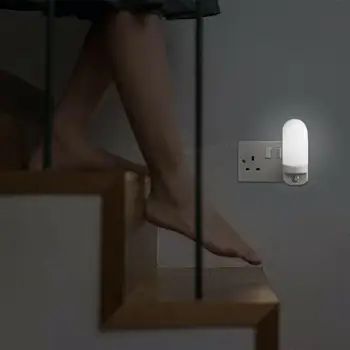 

Automatic LED Night Light Plug in Energy Saving Dusk To Dawn Sensor Kids Light