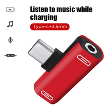 

Micro Usb Type C Adapter T-Shape Type C To 3.5Mm Earphone AdaptorAA