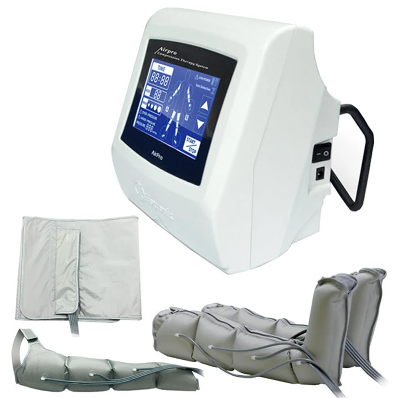 Лимфатический массаж для похудения Детокс " сенсорный экран воздушная прессотерапия машина Воздушная волна давление терапия прибор для ухода за телом