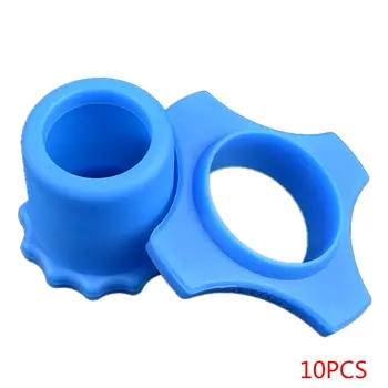 

10pcs Microphone Ring Shakeproof Handheld Microphone Anti-Rolling Mic Protection Ring Bottom Rod Sleeve KTV Device