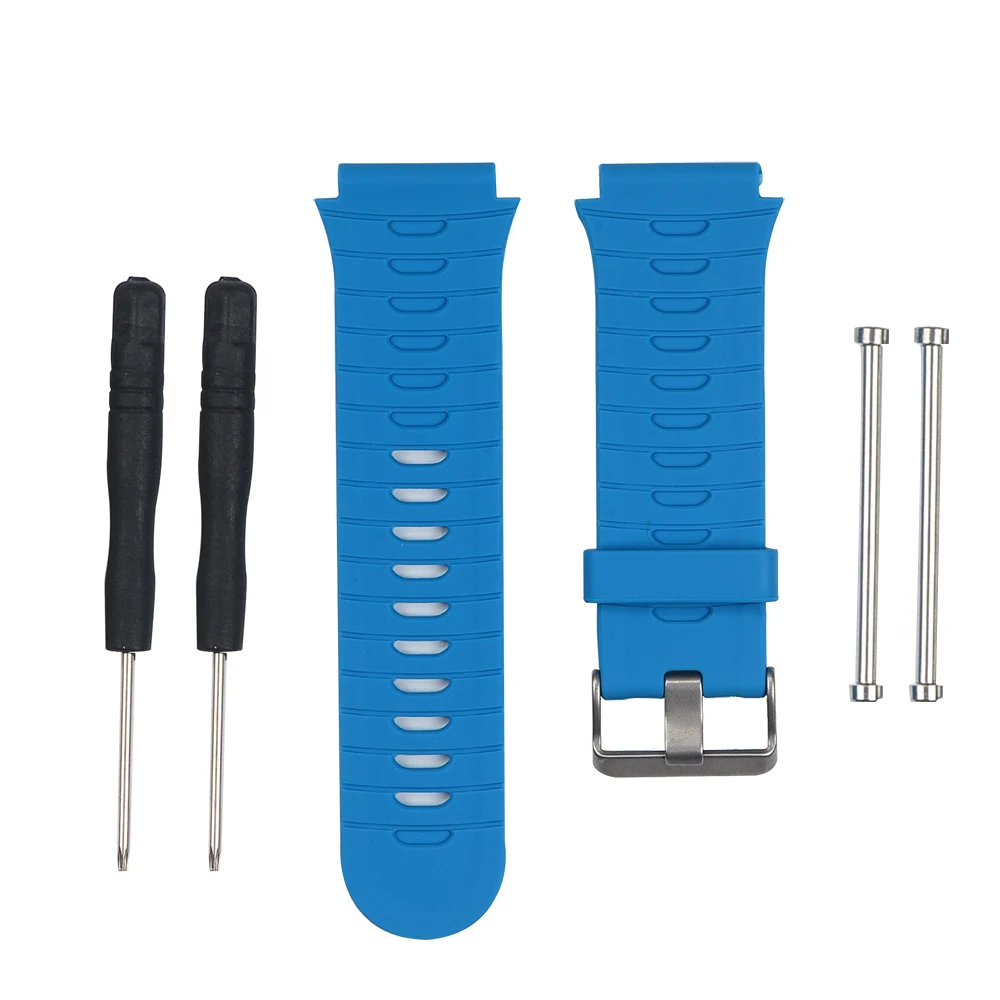 

Multi-color Smart Watch Accessories Replacement Silicone Watch Strap WristStrap Smartwatch Wristband For Garmin Forerunner 920XT
