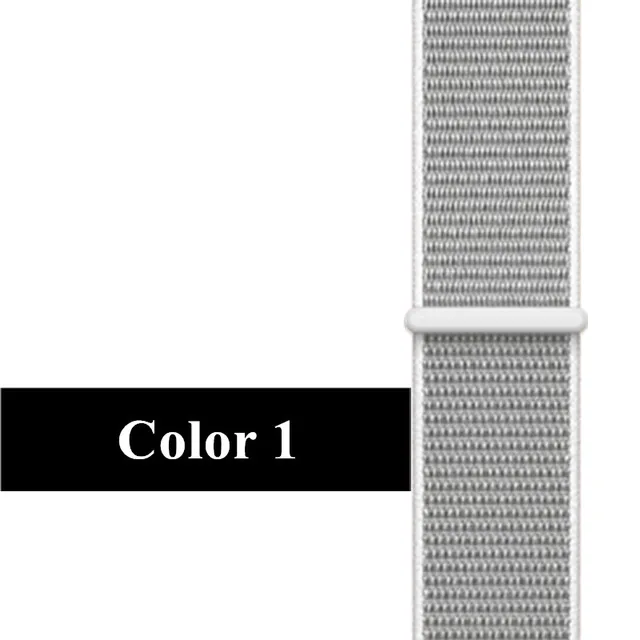 Серия 5 Смарт-часы IWO 12 40 мм Bluetooth SIRI SmartWatch для iPhone Android телефон монитор сердечного ритма ЭКГ PK IWO 8 9 10 11 - Цвет: White Gray Nylon