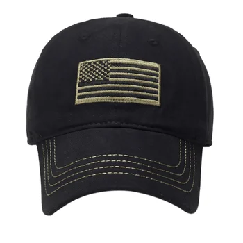 

Women Baseball Caps Men Outdoor Sports Tactical Hat Fishing Golf Cap Camouflage Flag Embroidery Cap
