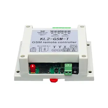 

KL2-GSM/KL2-GSM GSM Smart Phone Remote Relay Switch 10A / 30VDC 10A / 250VAC Access Controller with Two Relay Output