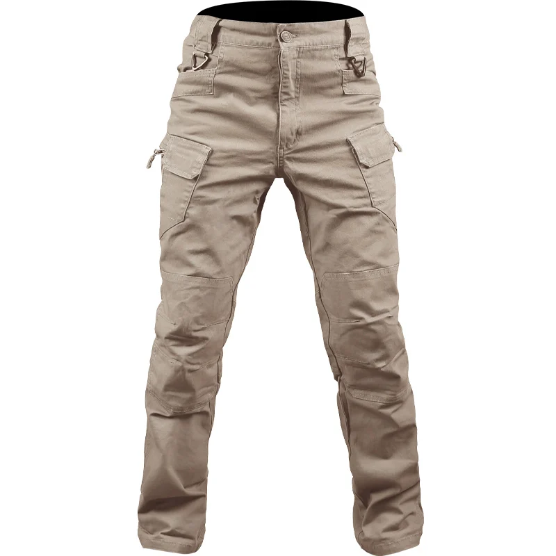 Горные кожаные водонепроницаемые тактические военные брюки для мужчин Rip-stop SWAT Combat Army Pants Militar hiking Cargo Pant