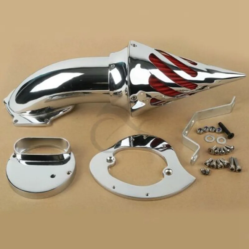 

Motorcycle Chrome Air Cleaner Kits Intake Filter For Yamaha Vstar Dragstar XVS 1100 Classic
